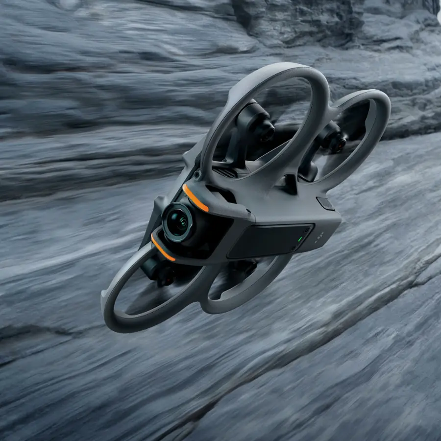 Alt View 18. DJI - Avata 2 Fly More Combo Drone (Single Battery) - Gray.