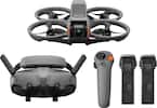 Front. DJI - Avata 2 Fly More Combo Drone (Three Batteries) - Gray.