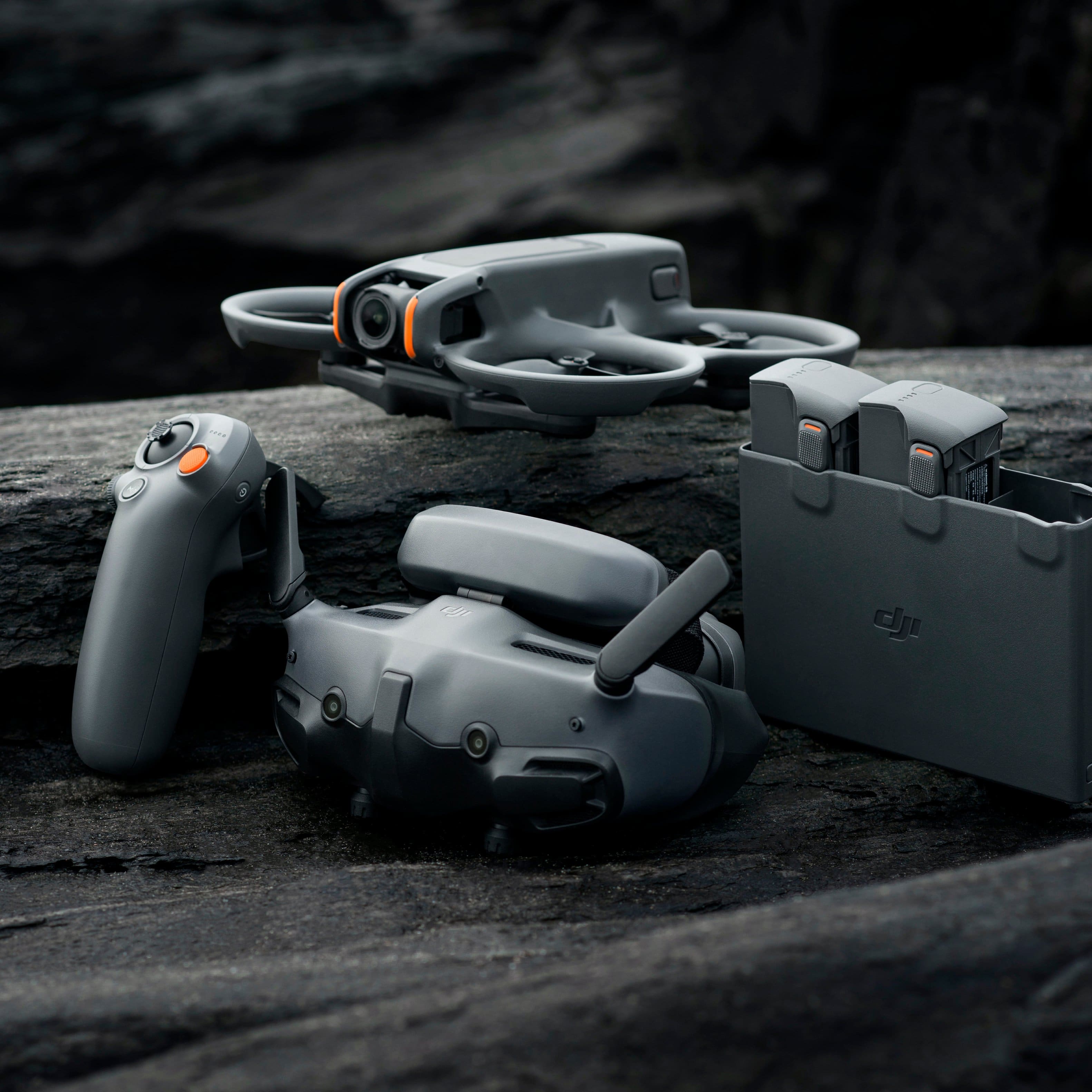 Alt View 16. DJI - Avata 2 Fly More Combo Drone (Three Batteries) - Gray.