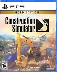 Construction Simulator Gold Edition - PlayStation 5 - Front_Zoom