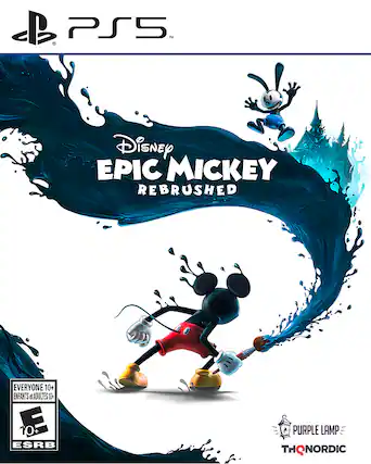 Front. THQ Nordic Games - Disney Epic Mickey Rebrushed. - E10+ (Everyone 10+)