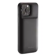 Front. mophie - mophie Juice Pack iPhone 15 Pro Max - Black.
