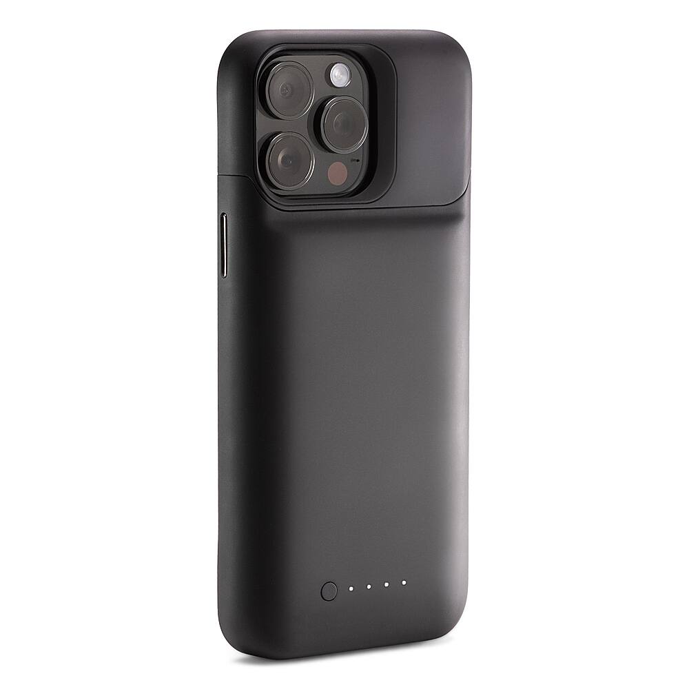 Front. mophie - mophie Juice Pack iPhone 15 Pro Max - Black.