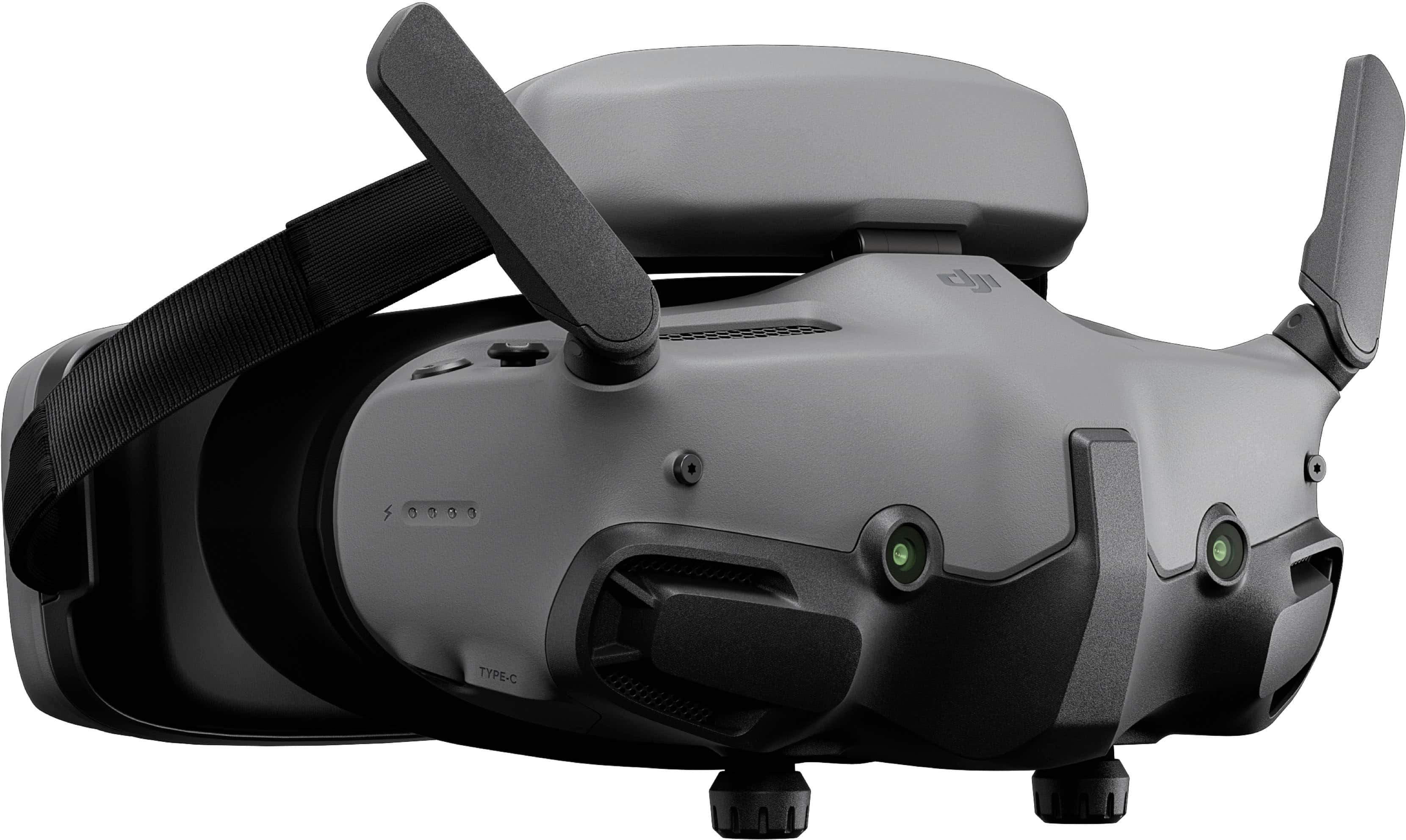 Alt View 12. DJI - Goggles 3 - Gray.
