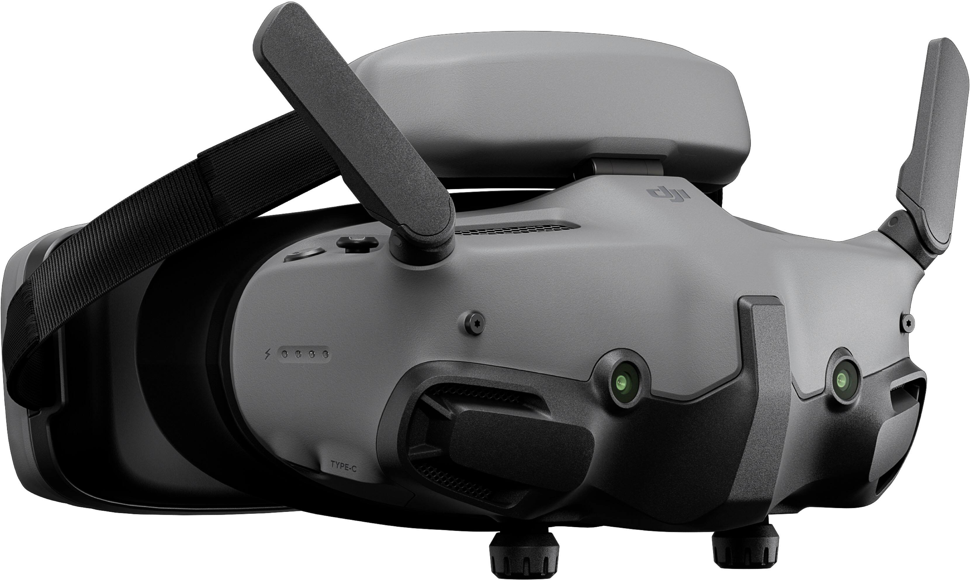Alt View 12. DJI - Goggles 3 - Gray.