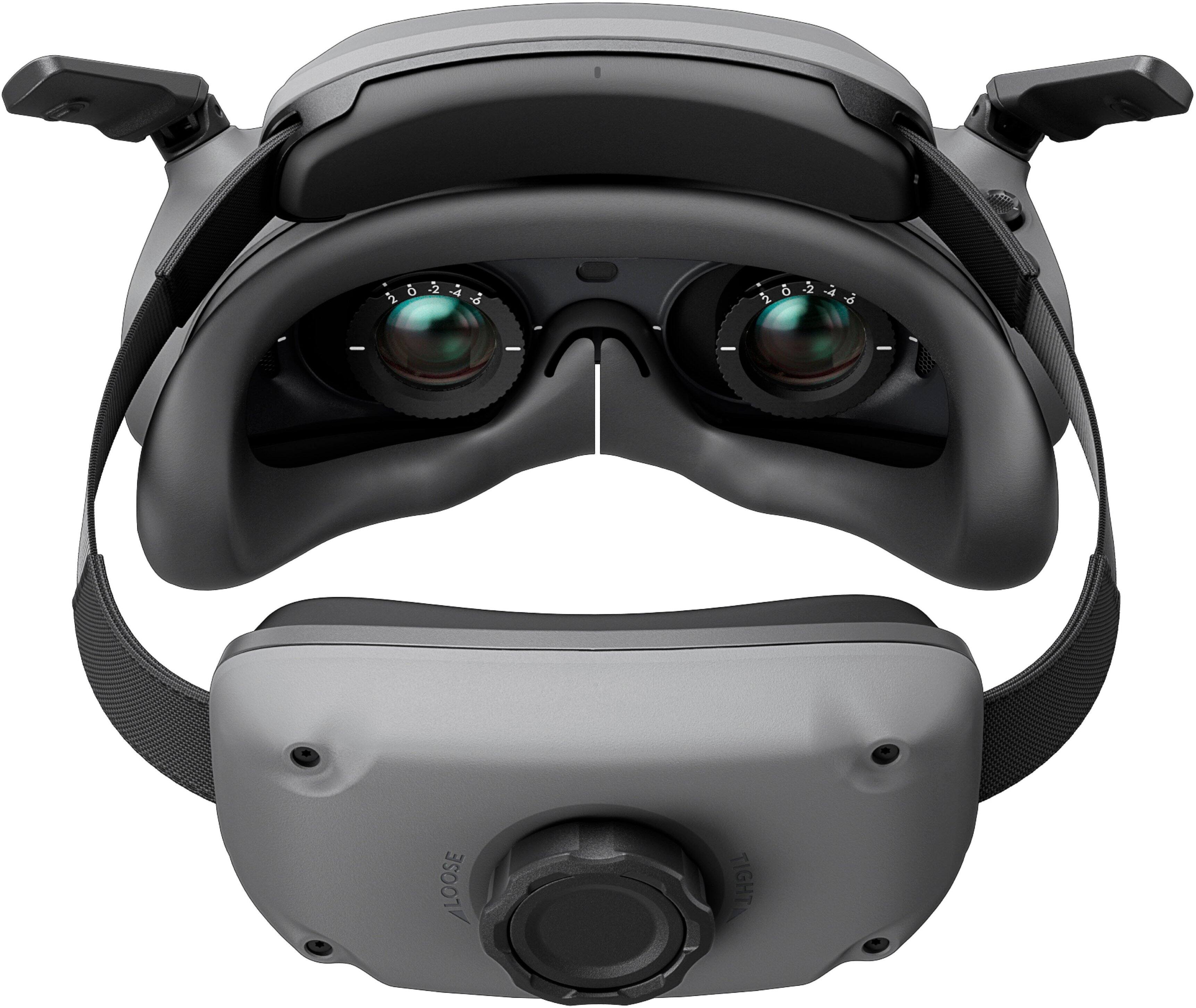 Alt View 14. DJI - Goggles 3 - Gray.