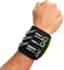 Left. Wrap-It Storage - MagSnap by Wrap-It Storage - Magnetic Wristband - Holds Nuts, Bolts, Screws, Bits and More - Black.