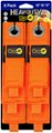 Angle. Wrap-It Storage - Heavy-Duty Wrap-It Storage Straps - (Assorted 6-Pack) - Hook and Loop Hanging Strap with Grommet - Blaze Orange - Blaze Orange.