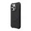 Left. CASETiFY - Essentials Ripple Case with MagSafe for Apple iPhone 15 Pro - Black.