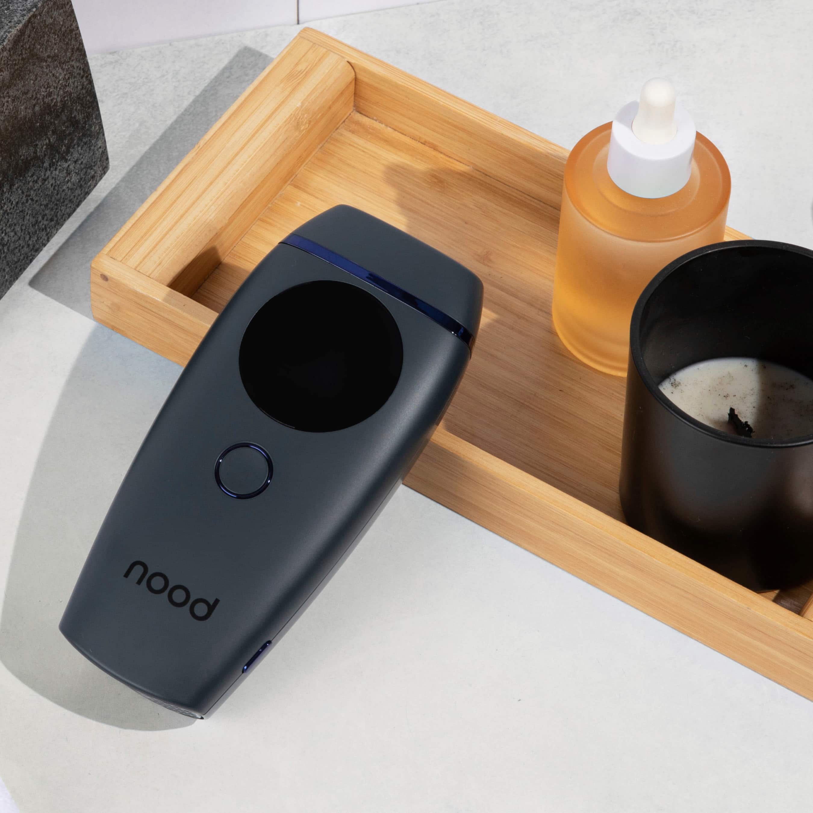 Alt View 16. Nood - The Flasher 2.0 IPL Hair Reduction Device Steel - Blue.