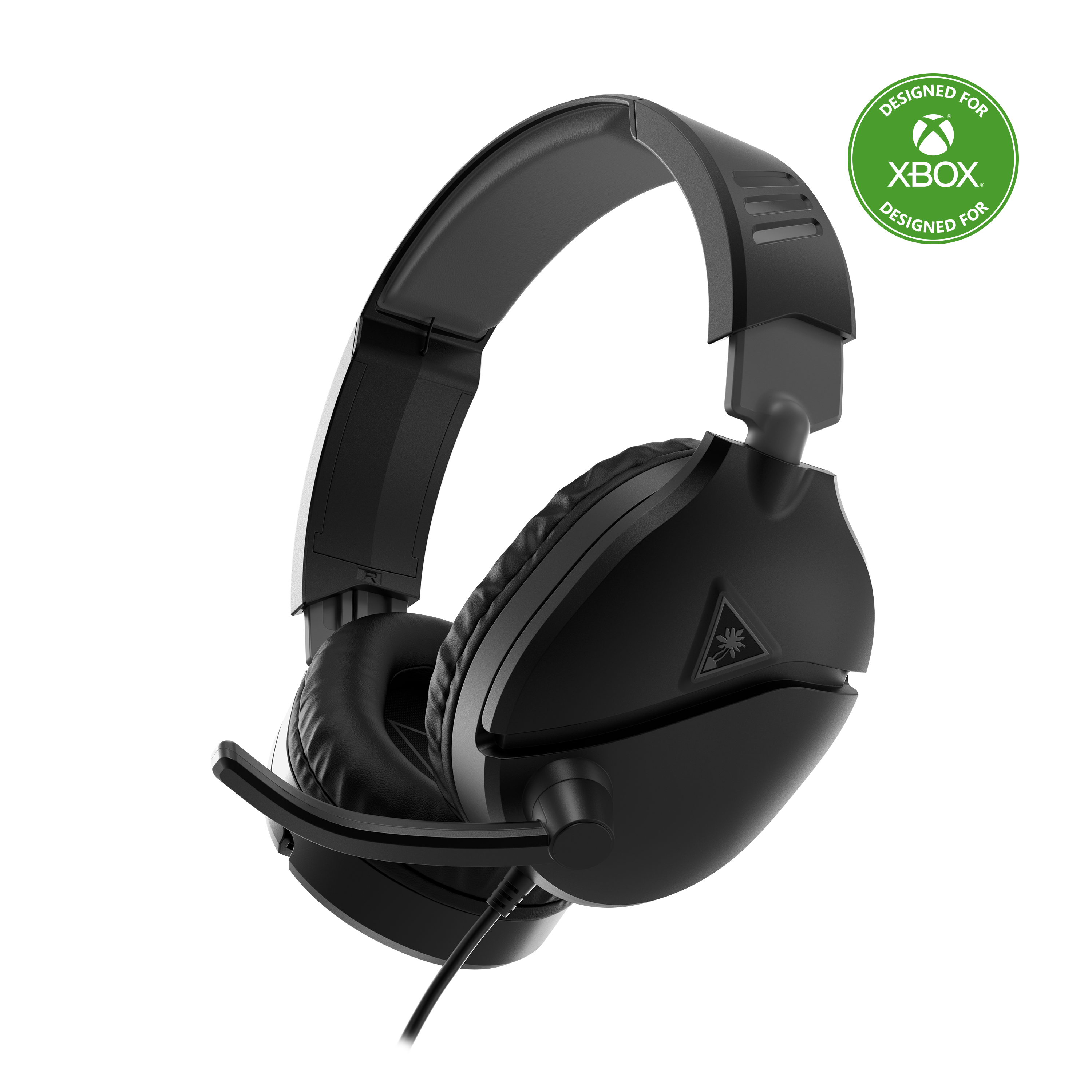 Angle. Turtle Beach - Recon 70 Wired Over-Ear Multiplatform Gaming Headset for Xbox Series X|S, Xbox One, PS5, PS4, PC & Mobile - Black.