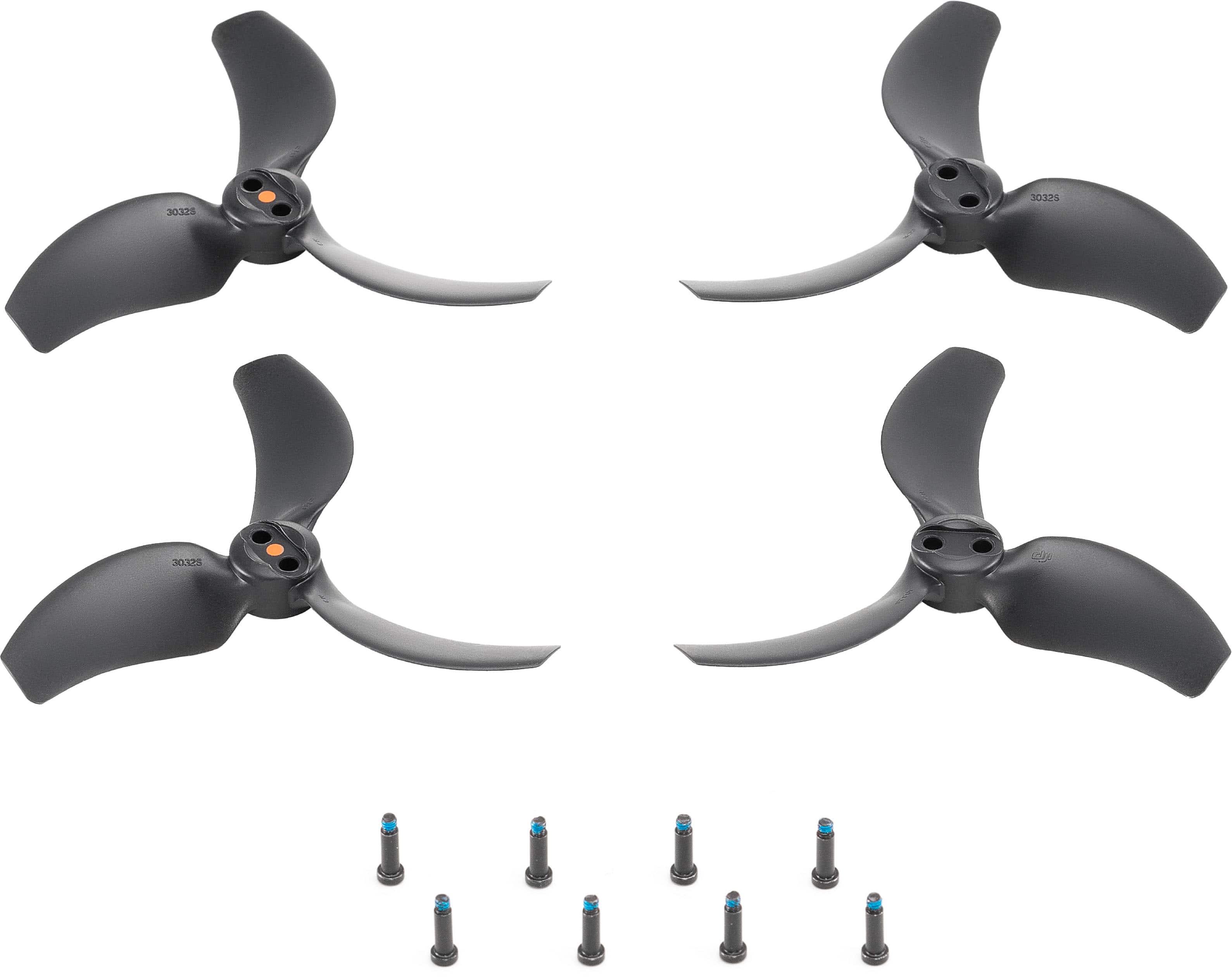 DJI - Avata 2 Propellers - Black - Front_Zoom