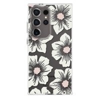 kate spade new york - Protective Case for Samsung Galaxy S24 Ultra - Hollyhock Cream - Front_Zoom