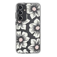 kate spade new york - Protective Case for Samsung Galaxy S24+ - Hollyhock Cream - Front_Zoom