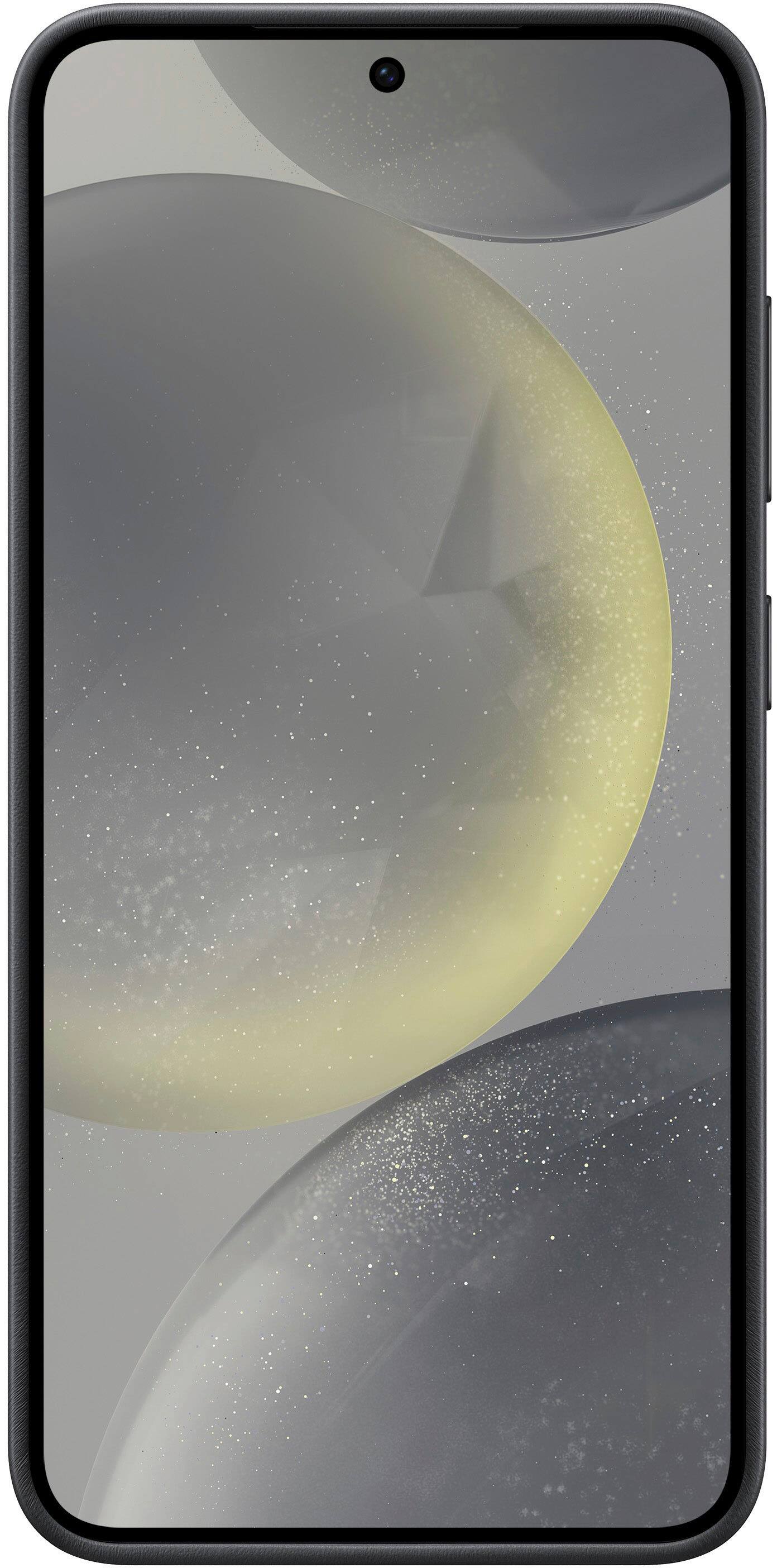 Alt View 11. Samsung - Galaxy S24 Vegan Leather Case - Black.