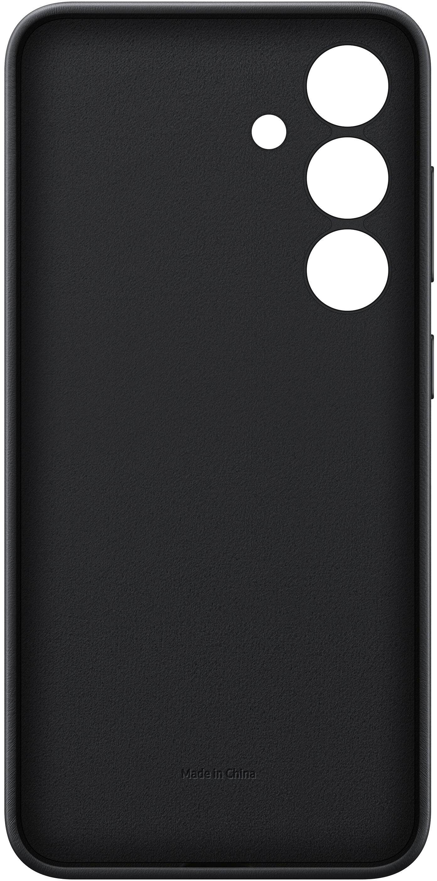 Alt View 13. Samsung - Galaxy S24 Vegan Leather Case - Black.