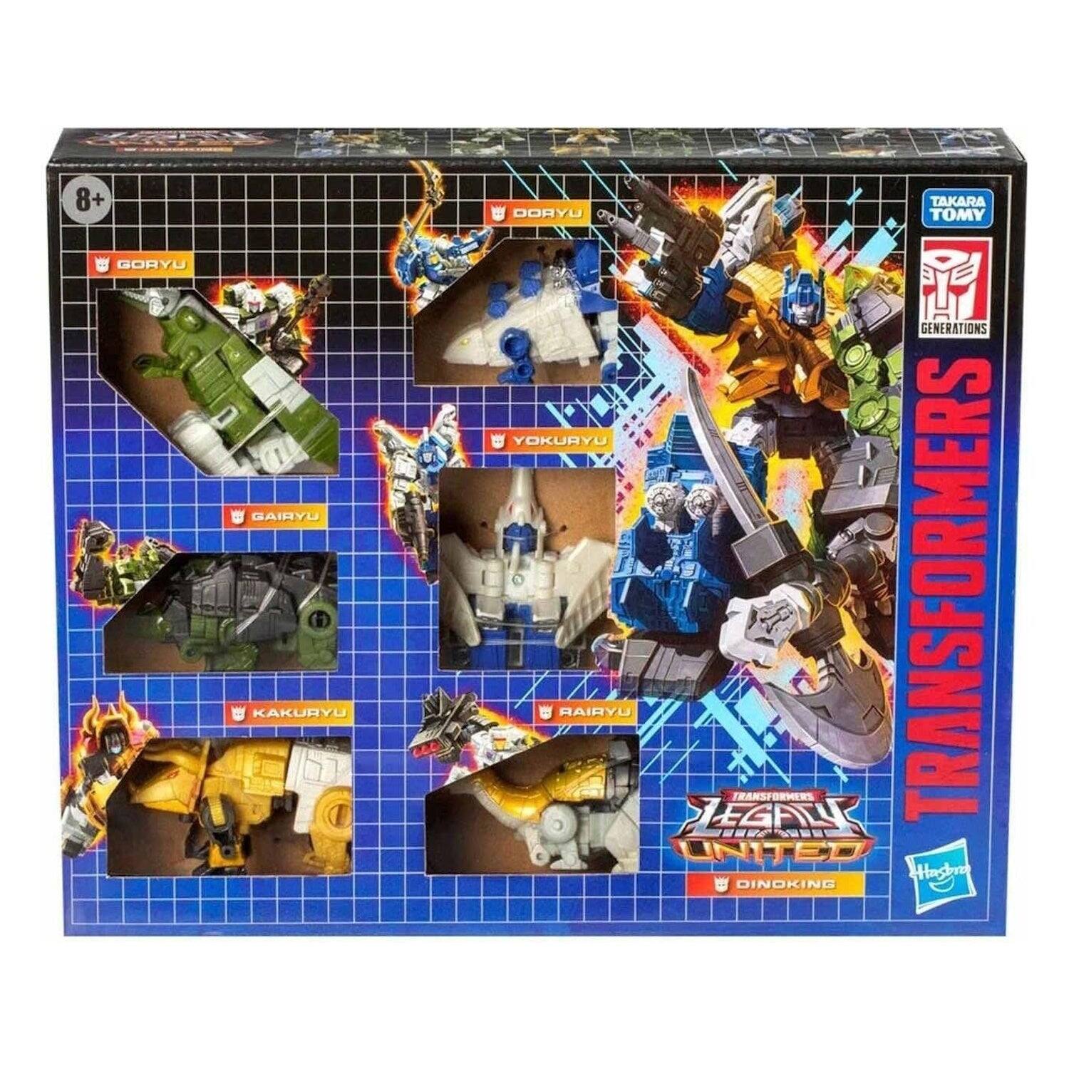 Transformers Generations: Legacy United Dinoking - 6" Figure Set