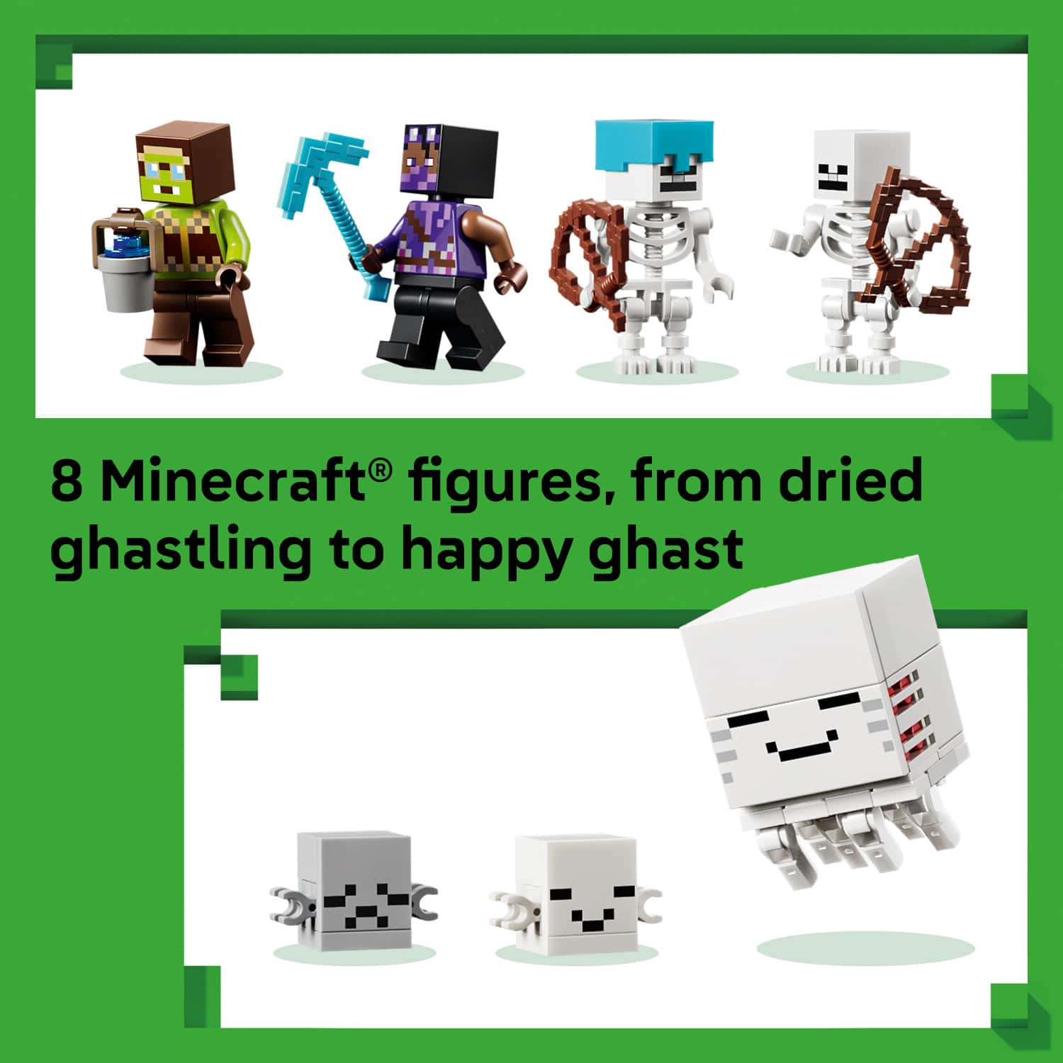 LEGO Minecraft Ghast Station Toy for Kids 21597 6585547 - Best Buy