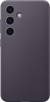 Samsung - Galaxy S24 Vegan Leather Case - Dark Violet - Front_Zoom