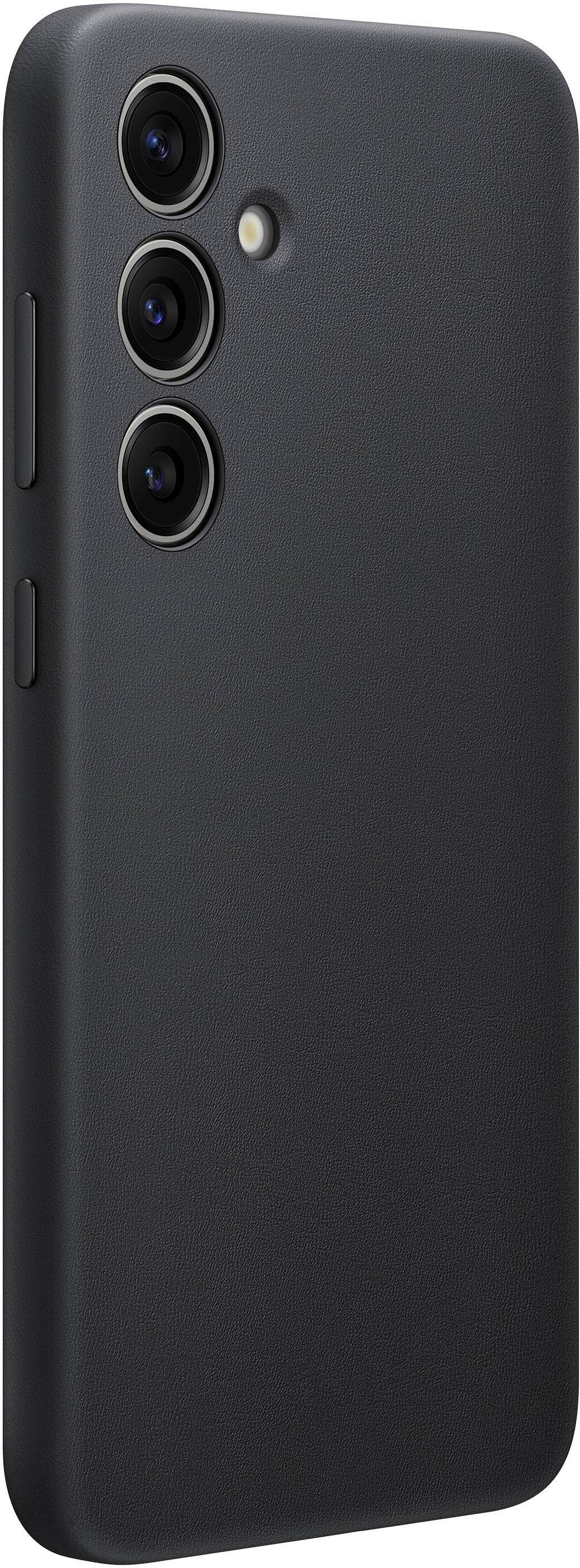 Alt View 12. Samsung - Galaxy S24+ Vegan Leather Case - Black.