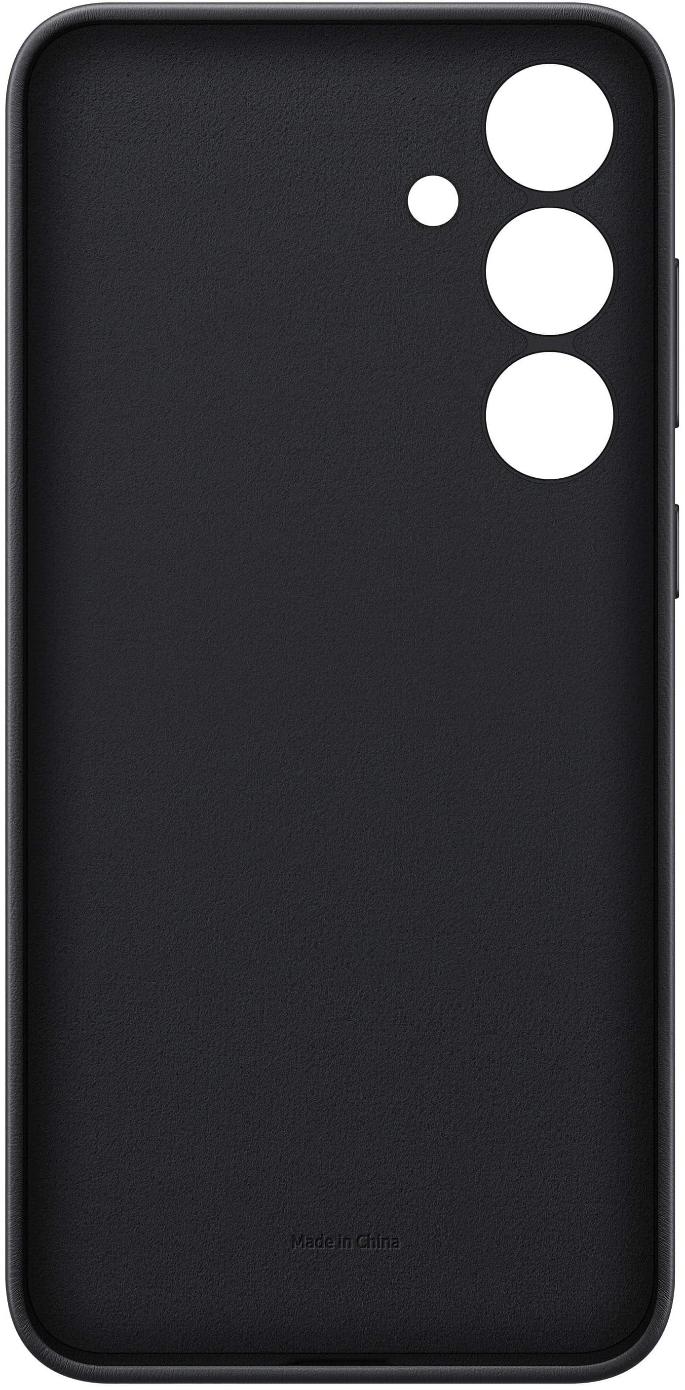 Alt View 13. Samsung - Galaxy S24+ Vegan Leather Case - Black.