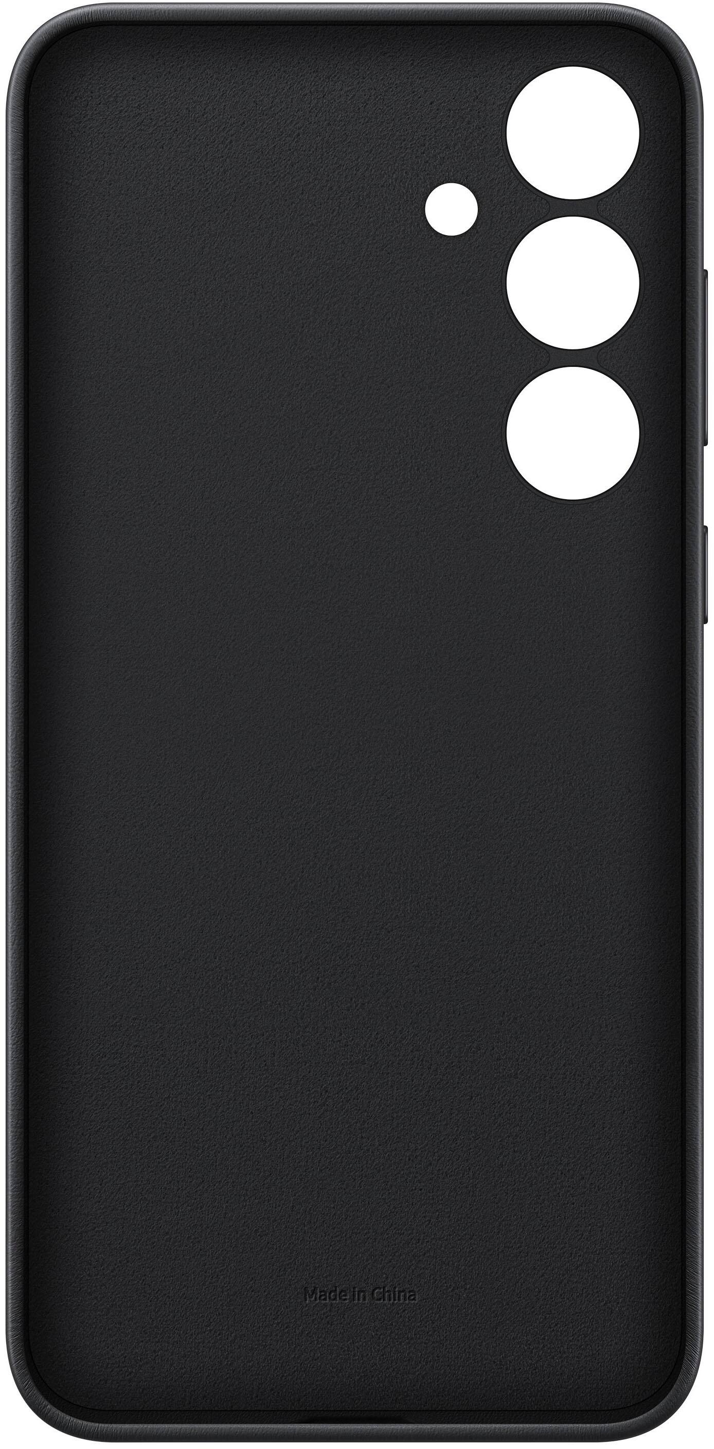 Alt View 13. Samsung - Galaxy S24+ Vegan Leather Case - Black.