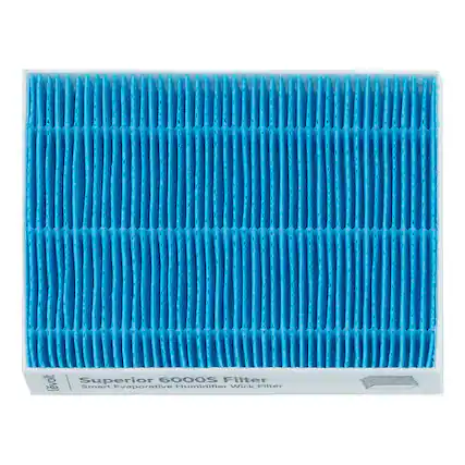 Front. Levoit - Superior 6000S Replacement Wick Filter - 4pk - Blue.