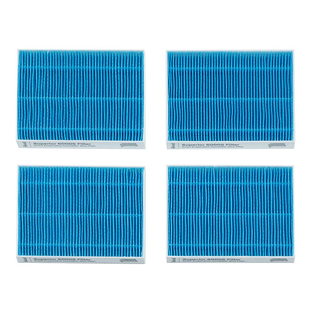 Alt View 11. Levoit - Superior 6000S Replacement Wick Filter - 4pk - Blue.