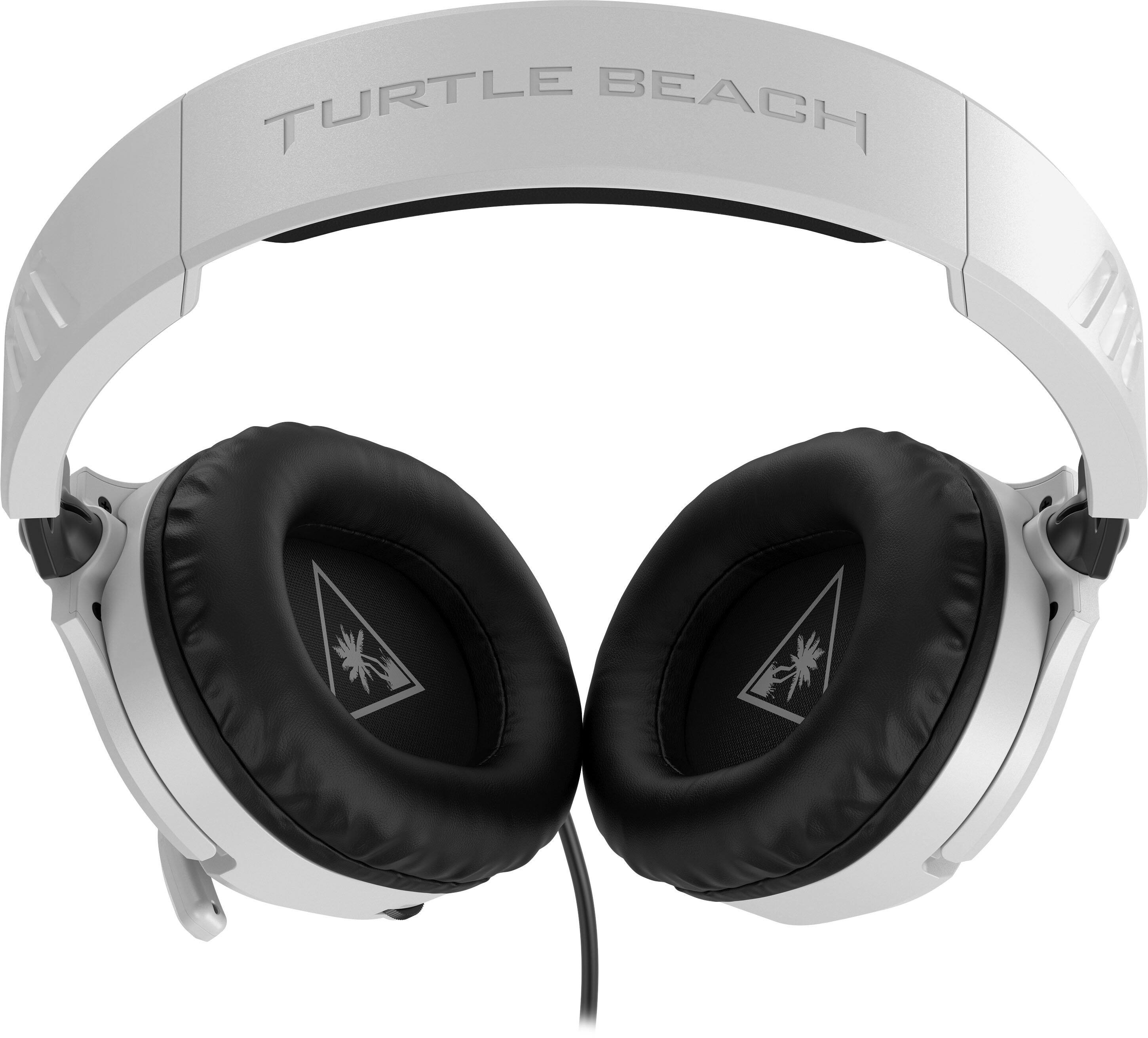 Casque Gaming Turtle Beach Recon 70X - Multiplateforme (Xbox, PS5, PC) - Micro Démontable - Son 40mm - Blanc