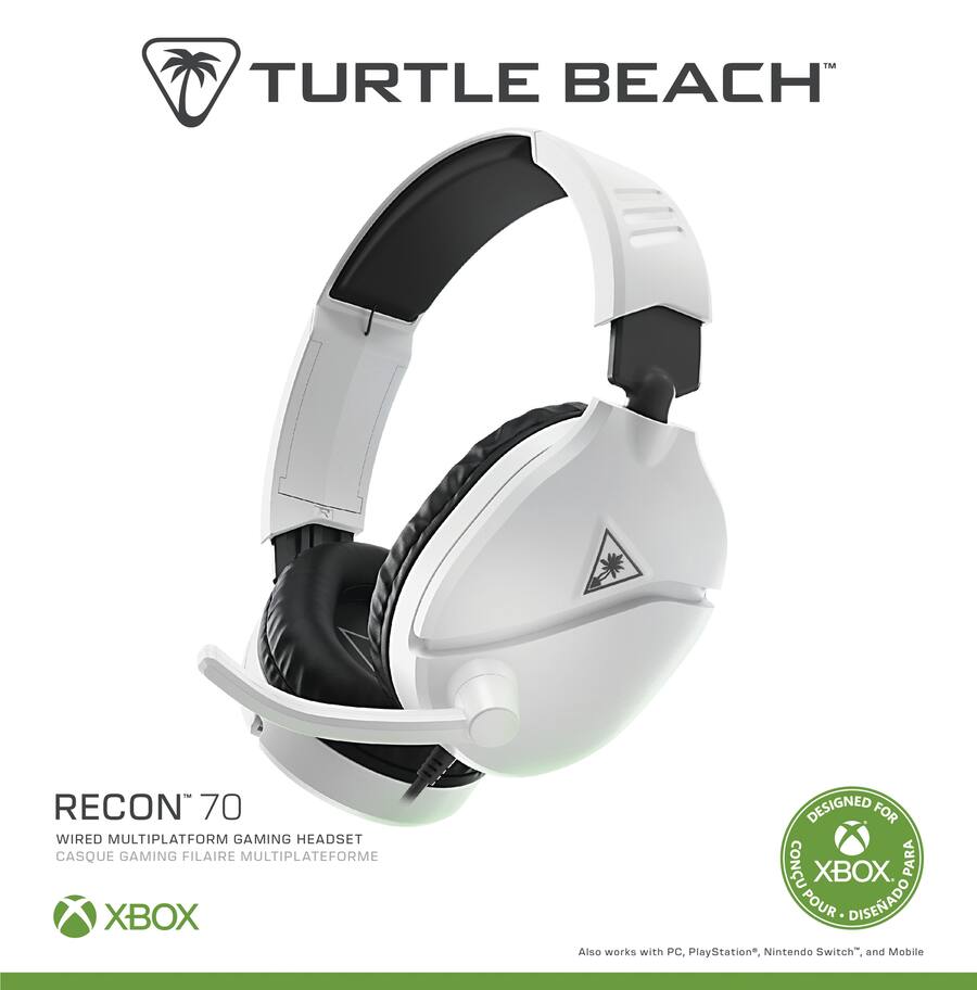 Turtle Beach Recon 70 Wired Over Ear Multiplatform Gaming Headset