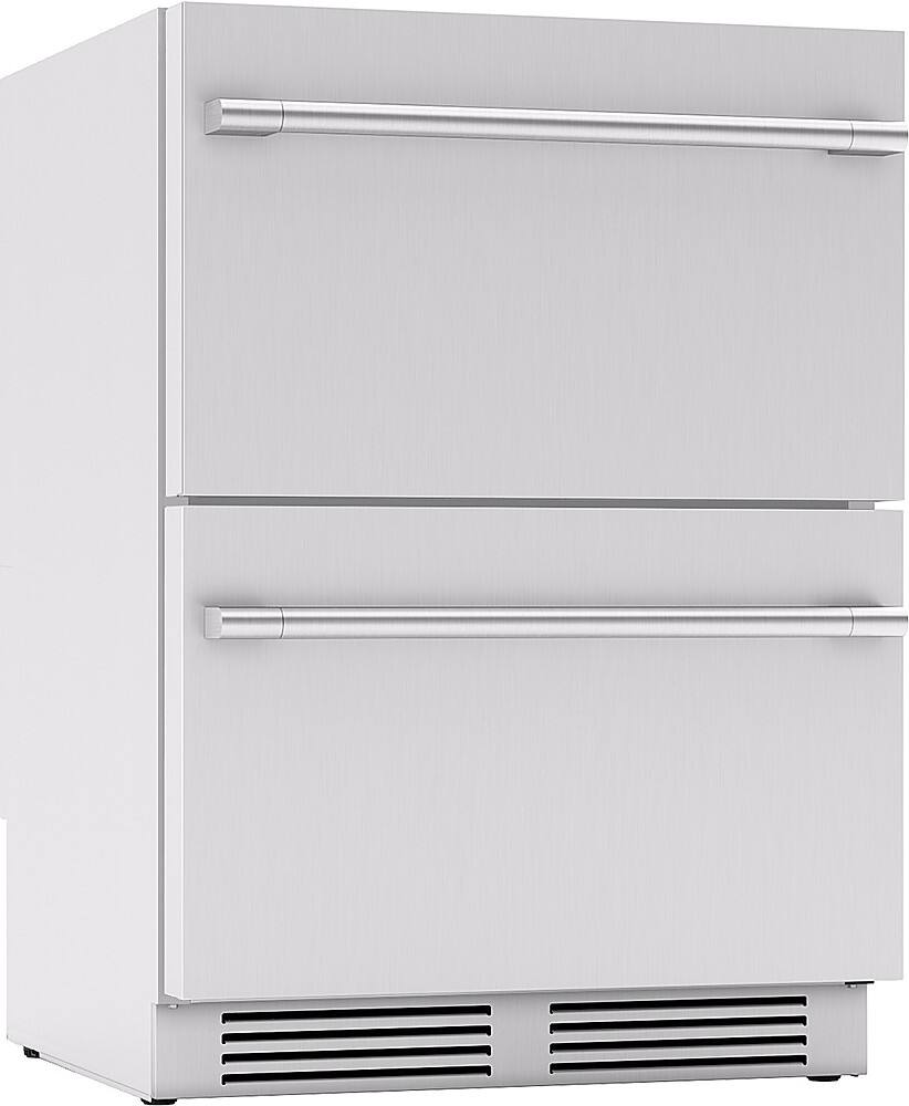 Alt View 15. Zephyr - Presrv 5.1 Cu. Ft. Built-In Dual Zone Outdoor Refrigerator Drawers - Stainless Steel.
