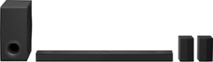 LG - 5.1.3 Channel Soundbar with Wireless Subwoofer, Dolby Atmos and DTS:X - Black