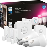 Philips Hue Wired Security Camera WCA E26 set NM - White - Front_Zoom
