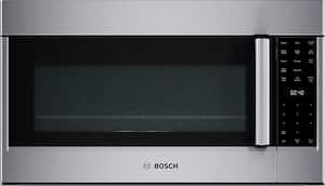 Bosch - 800 Series 1.9 Cu. Ft. Convection Over-the-Range Microwave with Sensor Cooking - Stainless Steel