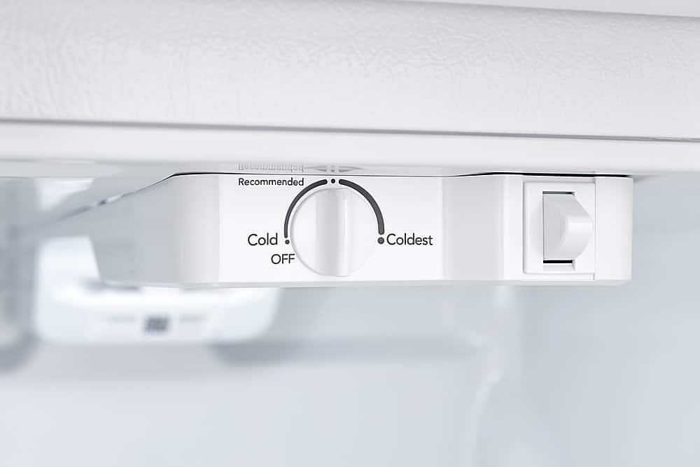 Alt View 11. Frigidaire - 20.0 Cu. Ft. Top Freezer Refrigerator - White.