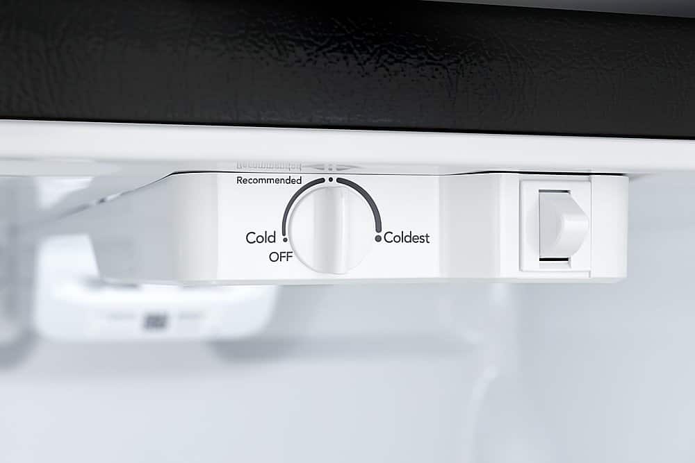 Alt View 11. Frigidaire - 20.0 Cu. Ft. Top Freezer Refrigerator - Stainless Steel.