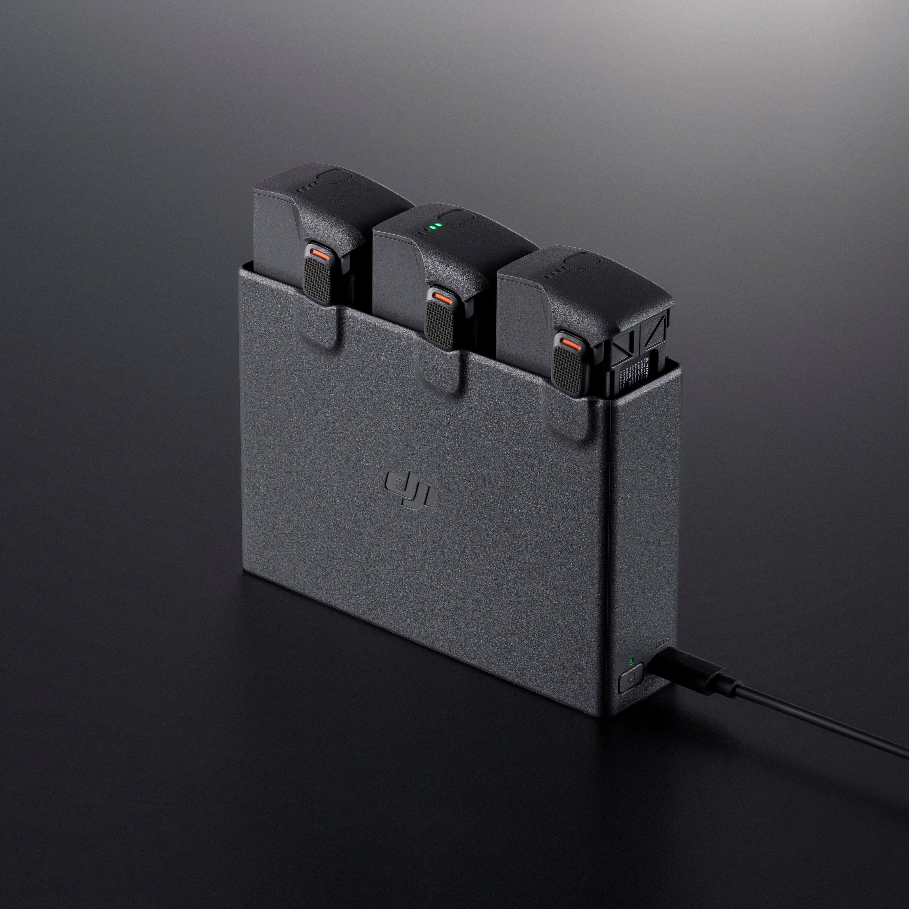 Alt View 14. DJI - Avata 2 Two-Way Charging Hub - Gray.