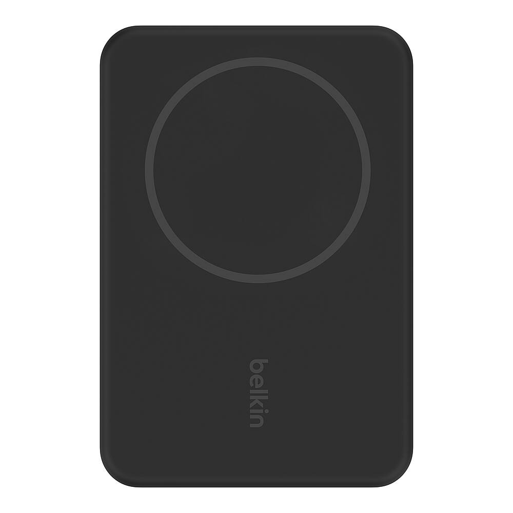 Belkin - BOOST↑CHARGE Wireless Power Bank 5K MagSafe Compatible 7.5W Charging, with Kickstand for iPhone 17, AirPods, and More - Black