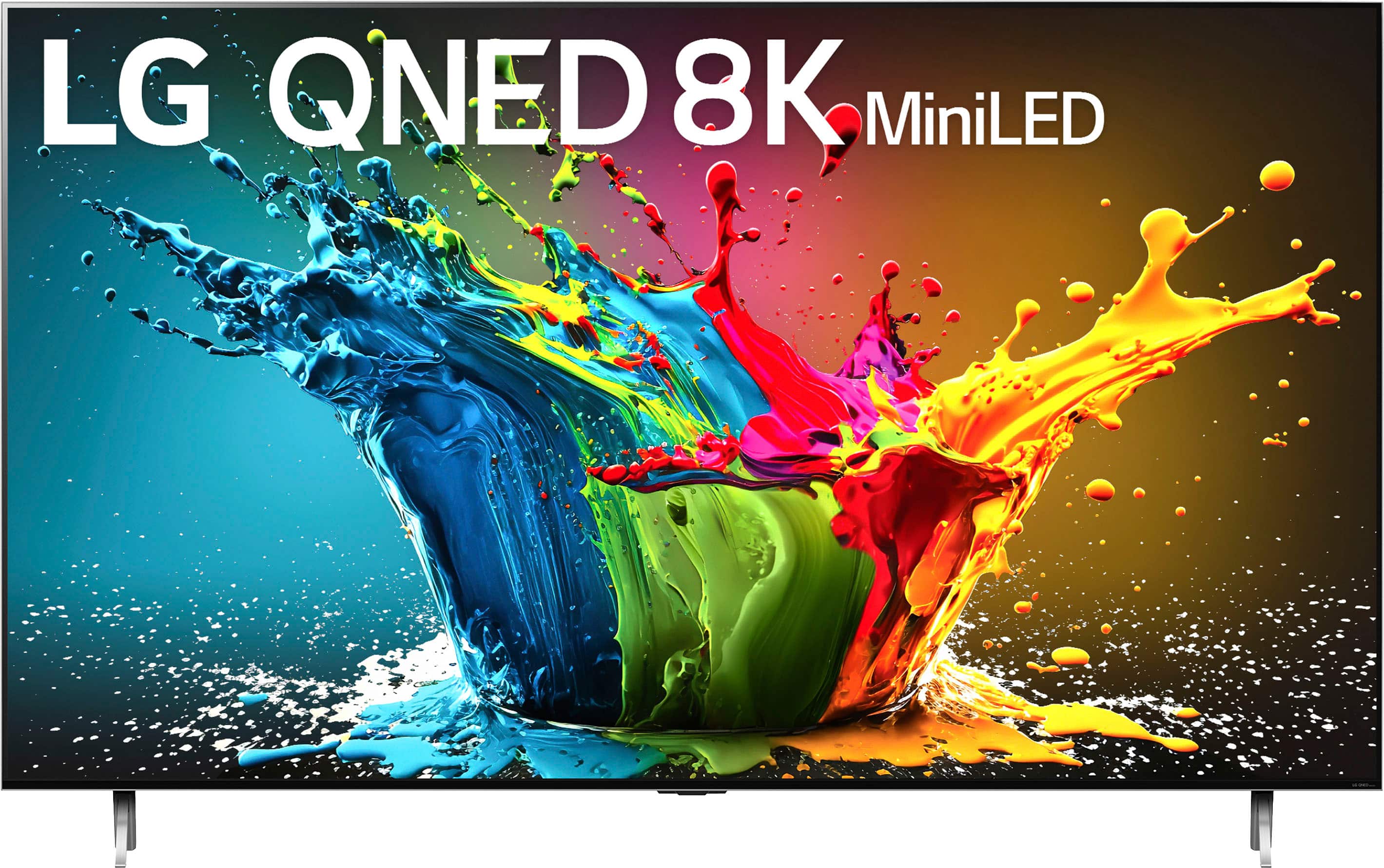 LG - 75" Class 99 Series QNED MiniLED 8K UHD Smart webOS TV (2024) - Front_Zoom