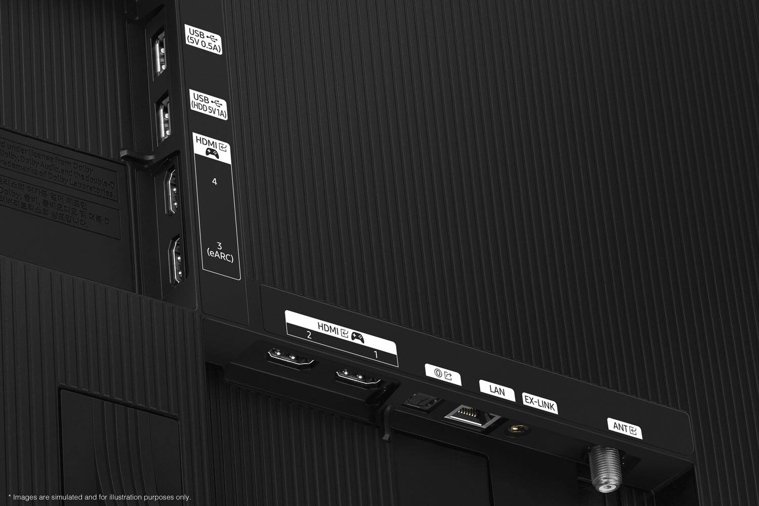 Alt View 15. Samsung - 77” Class S85D Series OLED Smart Tizen TV - Graphite Black.