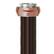 Angle. AudioQuest - 2.5M Pegasus XLR Analog Audio Interconnect Cable - Brown/Black.
