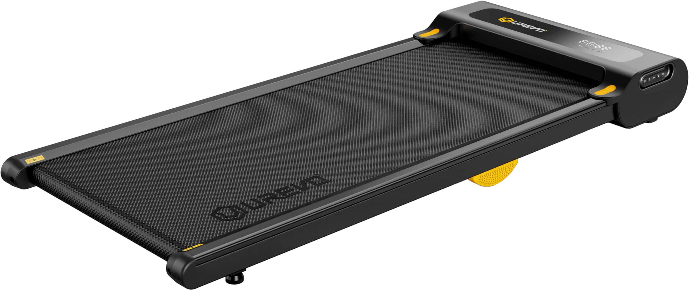 Left. Urevo - SP1 Lite Under Desk Treadmill & Walking Pad - Black.