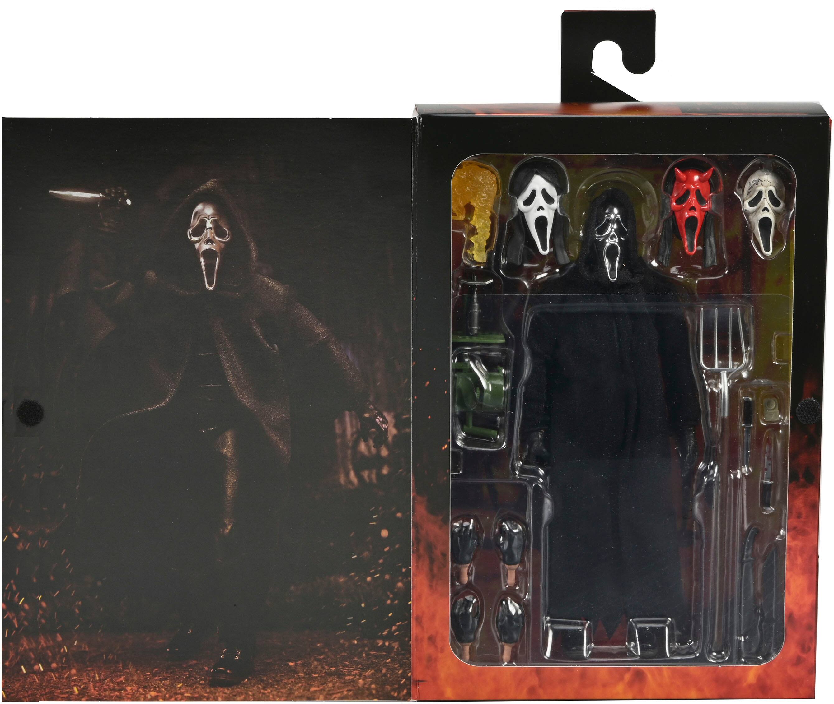 Angle. NECA - Ultimate Ghost Face Inferno 7” Scale Action Figure.