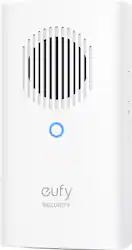 Chime Add-On for eufy Video Doorbell E340 - White - Front_Zoom