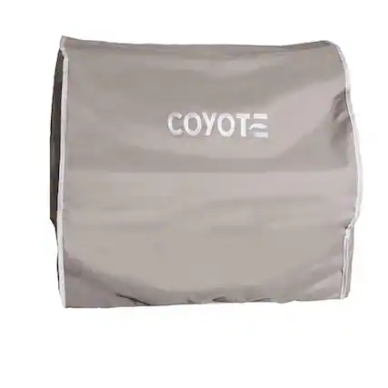 Angle. Coyote Outdoor Living - Cover for 42” Grill Head Only - Gray.