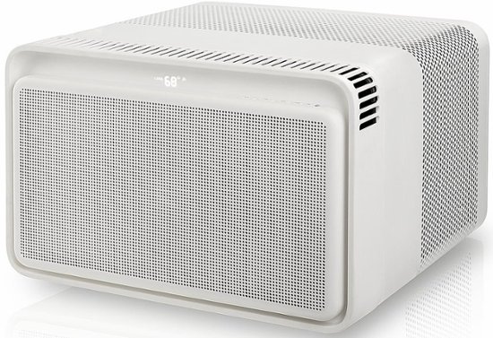 Front. Windmill - Windmill WhisperTech 12,000 BTU Smart Window Air Conditioner with Inverter Technology - White.