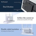 Alt View Zoom 11. Windmill WhisperTech 8,000 BTU Smart Window Air Conditioner with Inverter Technology - White.