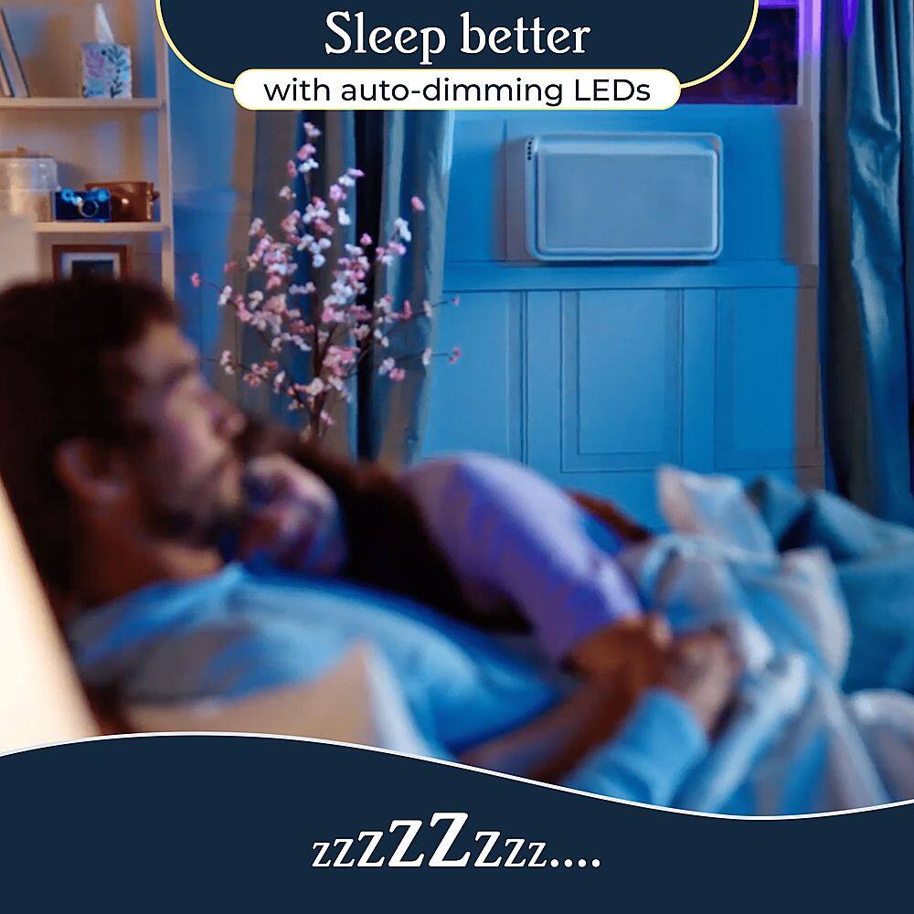 Sleep better with auto-dimming LEDs zzzZZZzz...
