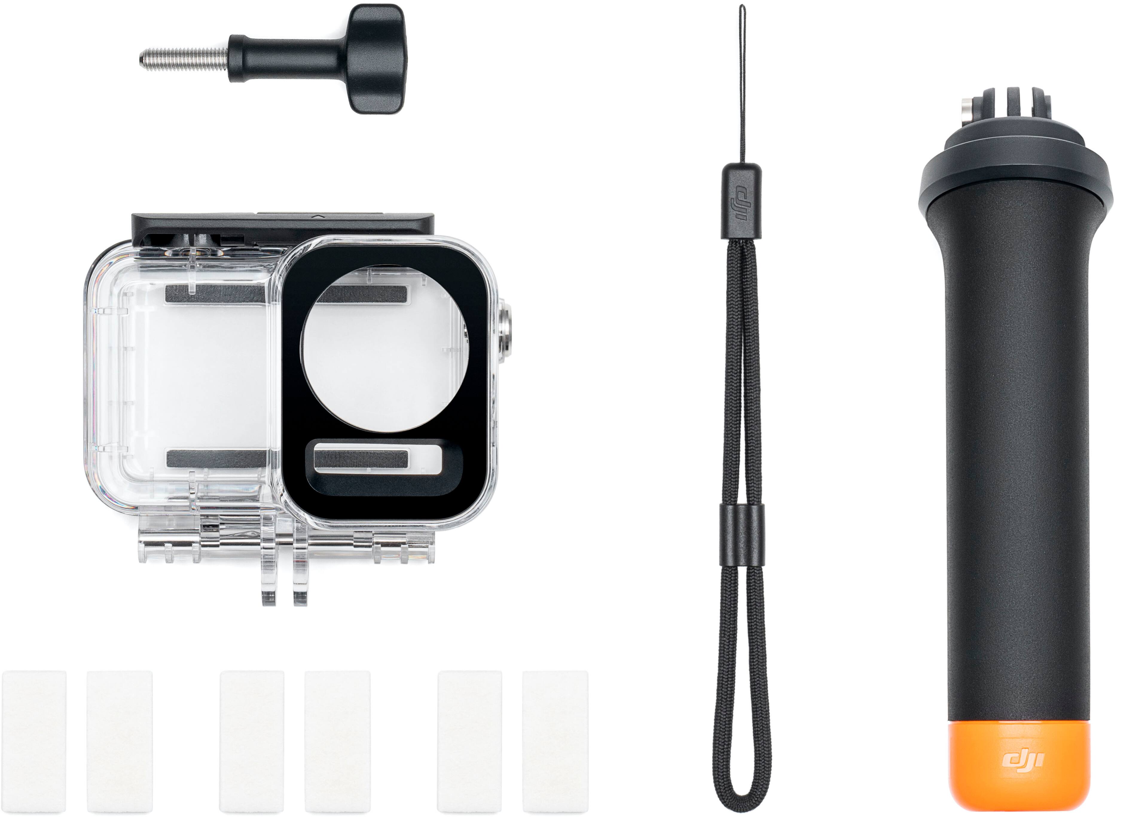 Front. DJI - Osmo Action Diving Accessory Kit - Black.
