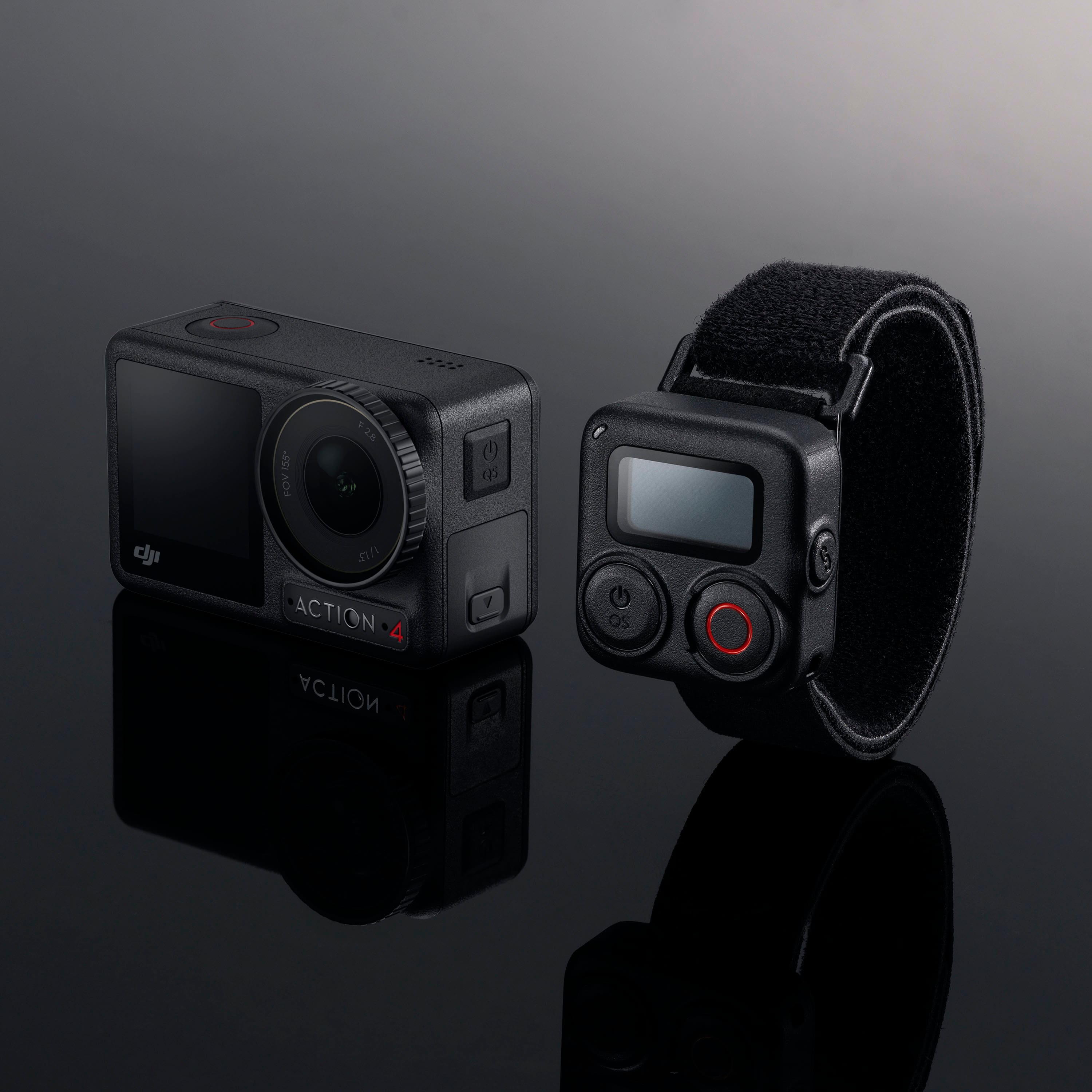 Alt View 11. DJI - Osmo Action Bluetooth Remote with Built-in GPS - Black.